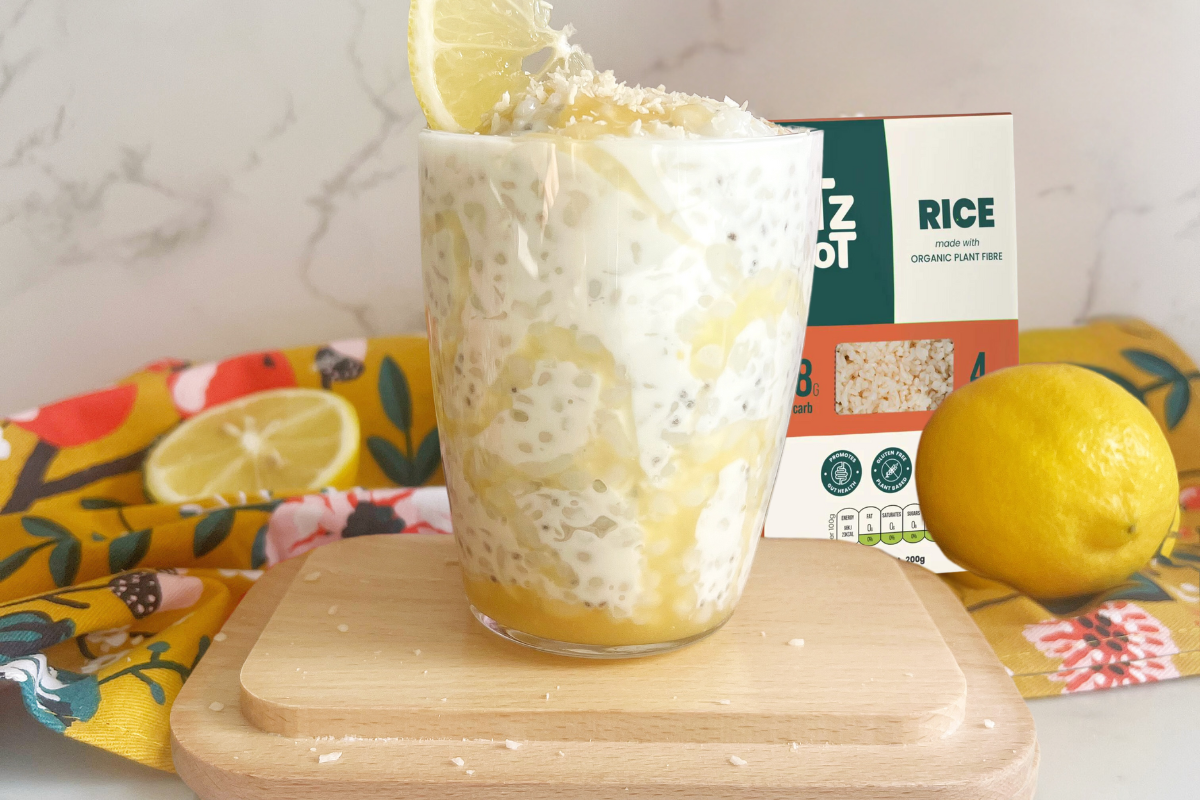 A Symphony of Flavour and Wellness: Indulge in the Refreshing Lemon Chia Rice Pudding