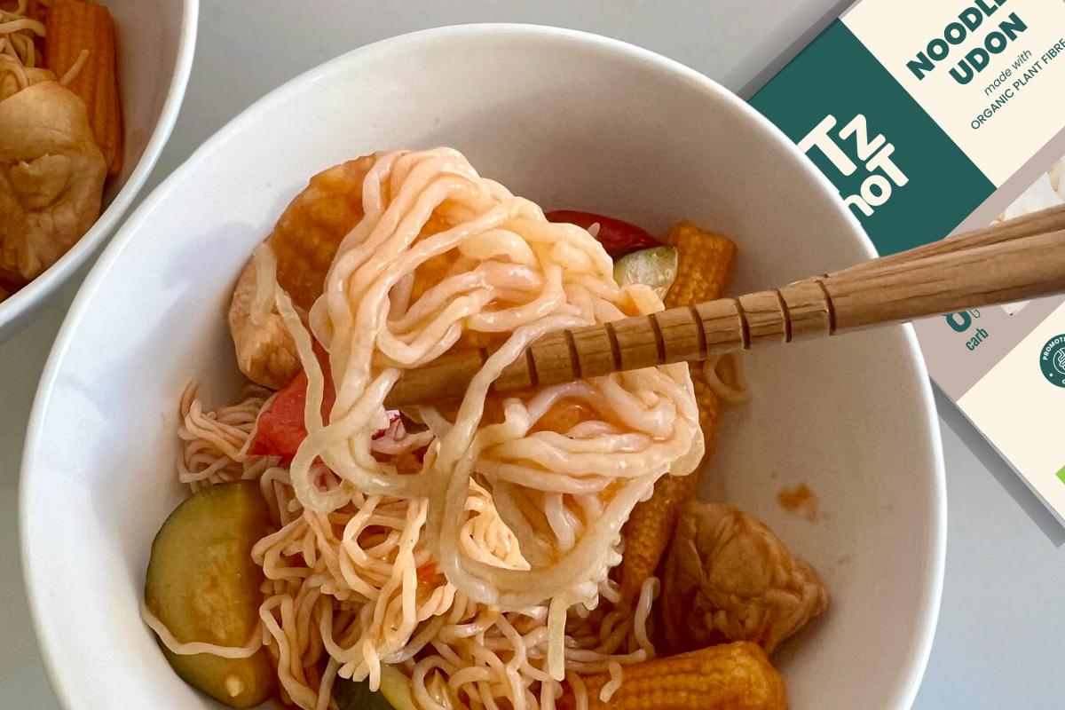A Delicious Novelty: Sweet Sour Chicken Noodles in a New Way