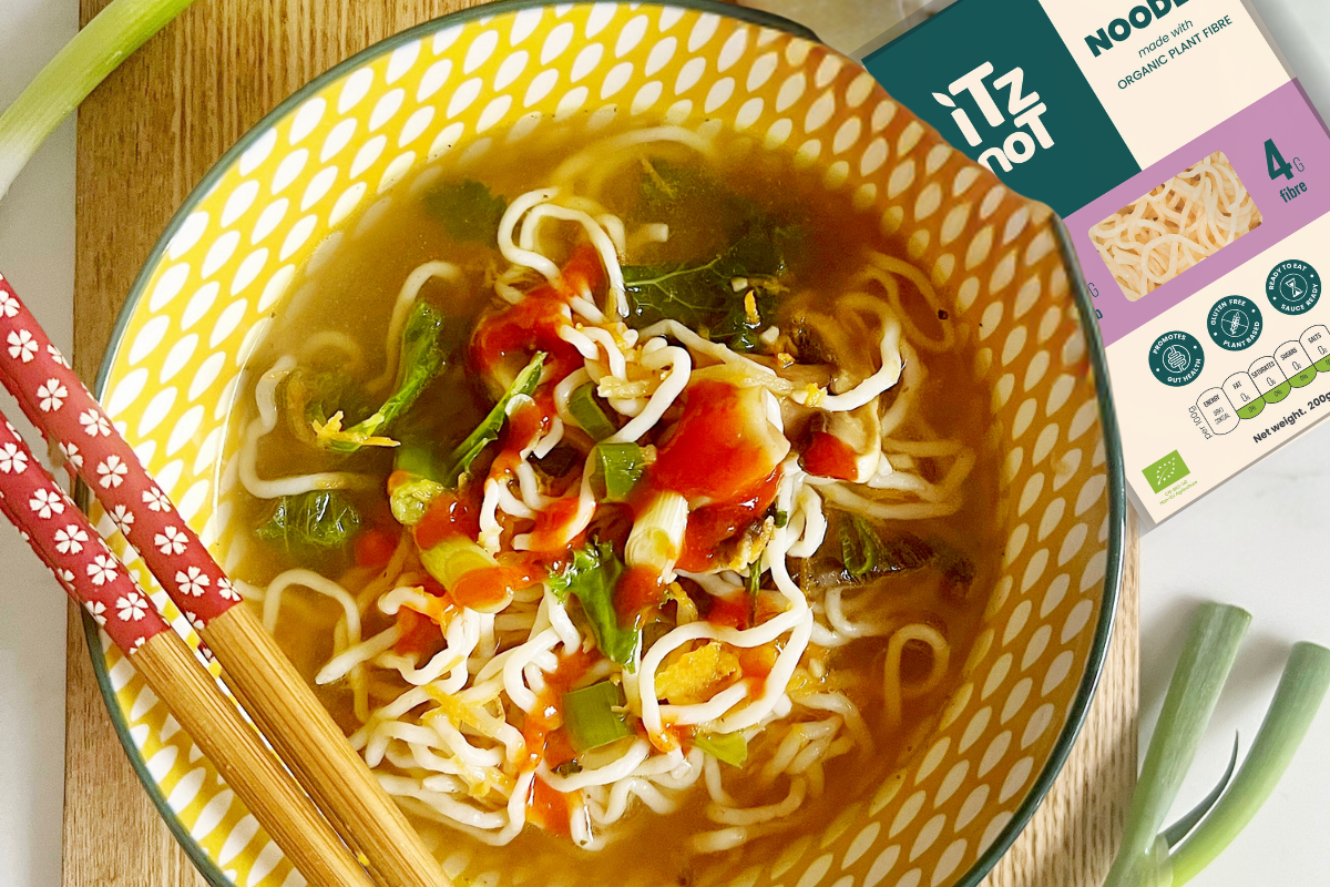 Low-Carb Vegan Ramen: An Aural Essence of Taste and Health