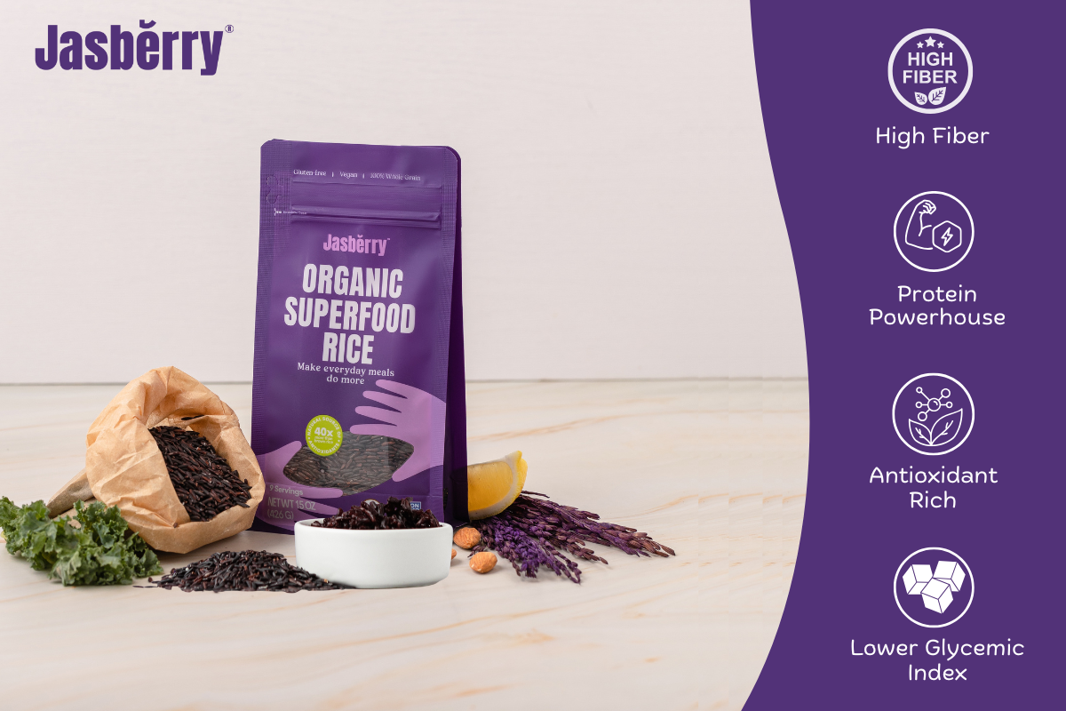 Jasberry Superfood Rice: A Better Grain for Your Healthier Self