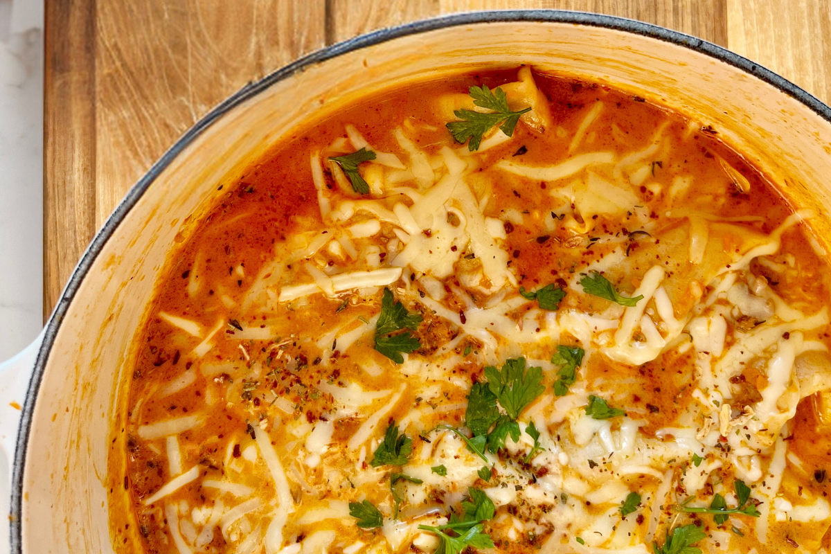 Lasagna Soup: A Heartwarming and Nutritious Delight