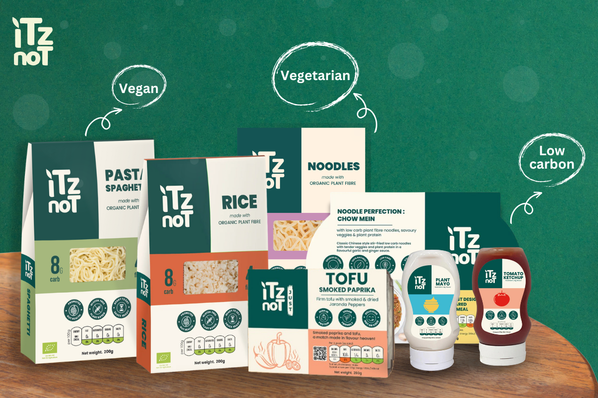 Plant-Based & Low-Carbon: iTz noT offers all vegan & vegetarian options