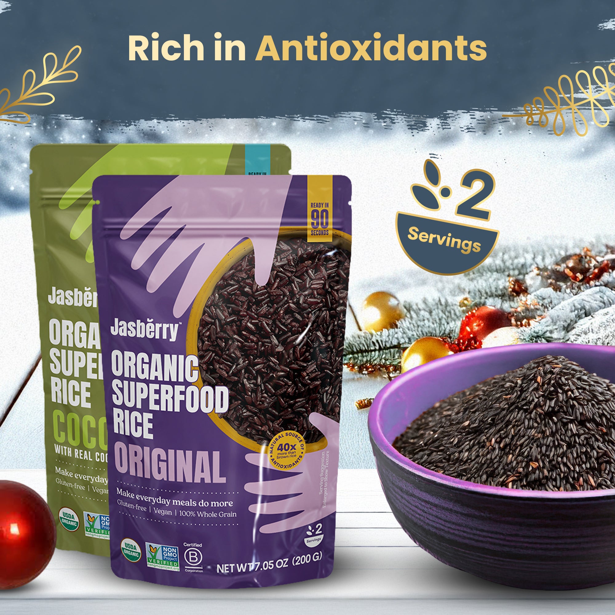 Nourish the Holidays: A Vegan, Gluten Free iTz noT Just Christmas Hamper