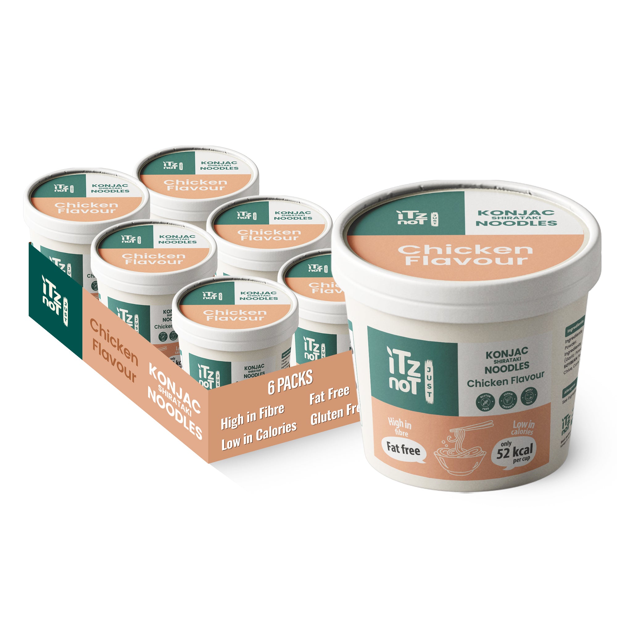 iTz noT Just Pot Noodle Konjac / Shirataki Chicken Flavour