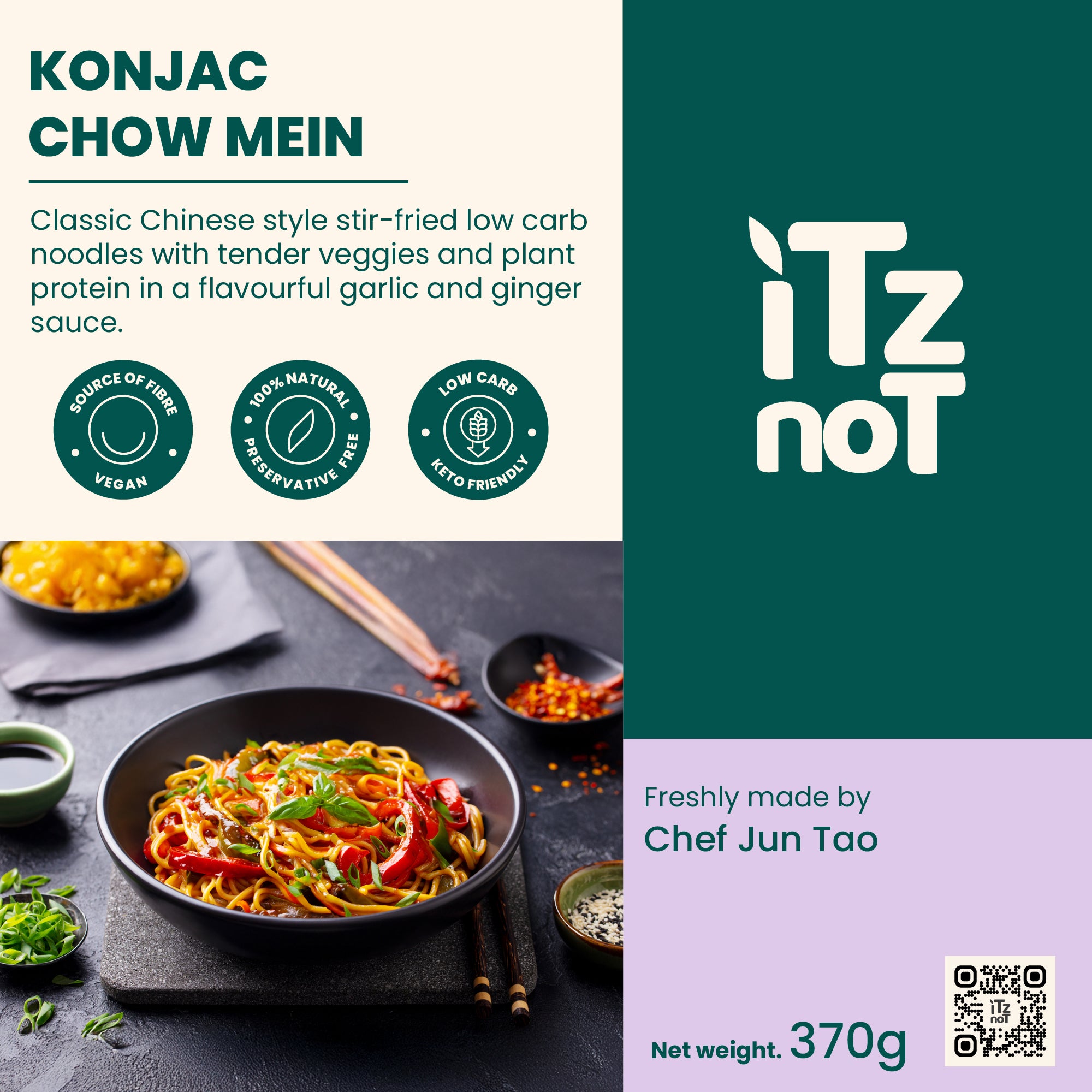 Konjac Chow Mein