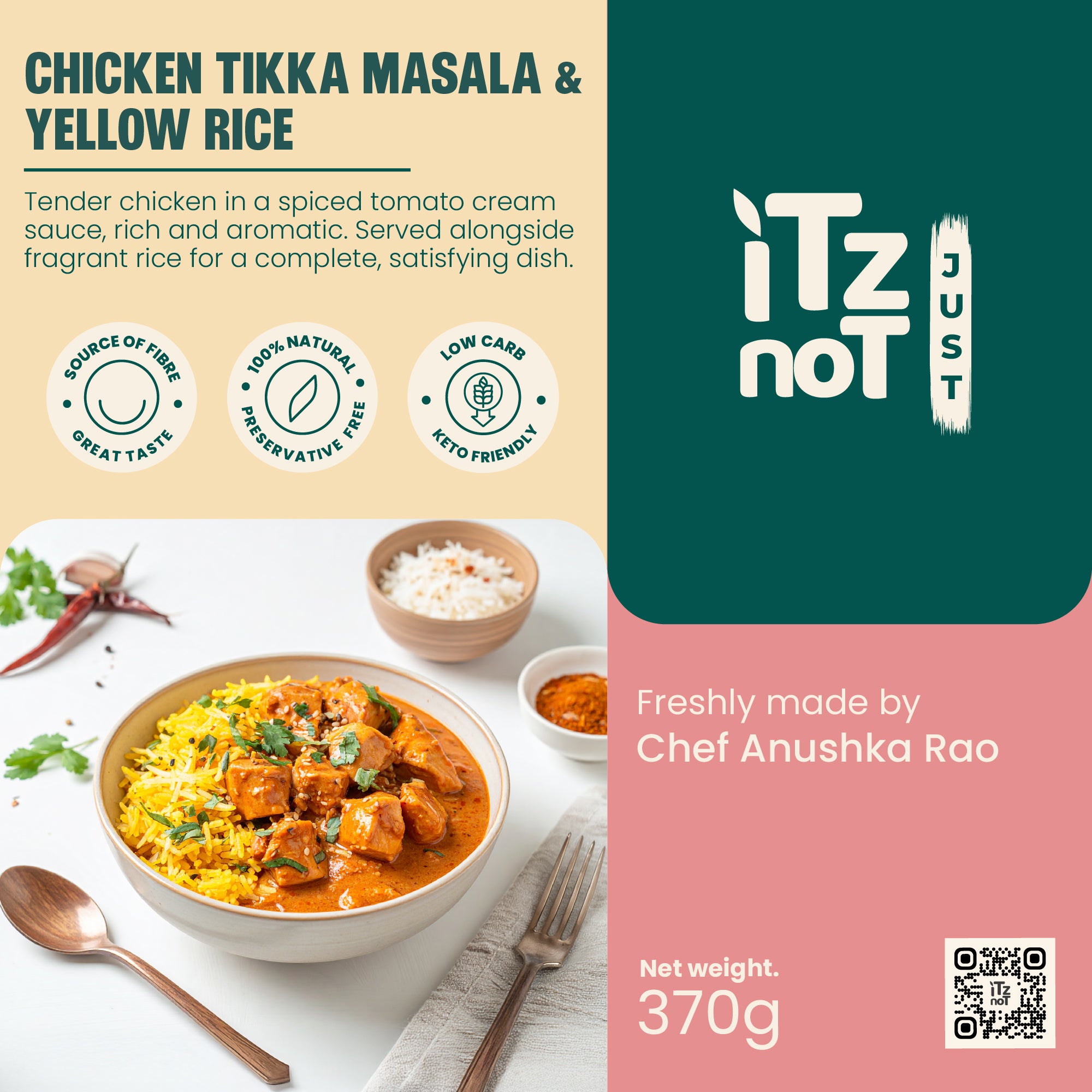 Chicken Tikka Masala & yellow Rice