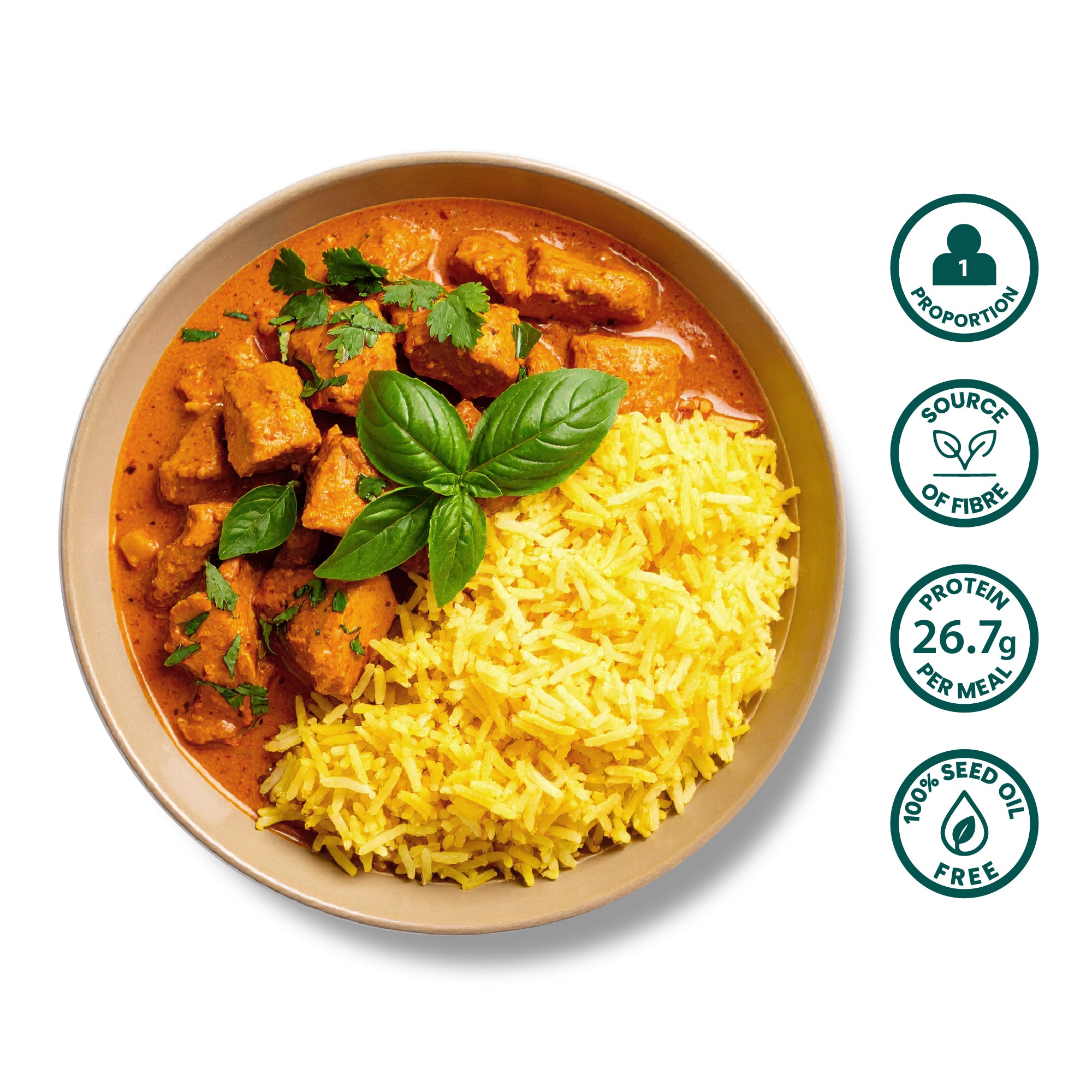 Chicken Tikka Masala & yellow Rice