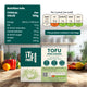 'iTz noT Just' Tofu - It's Mediterranean Herbs Tofu. Firm, Vegan & High Protein Tofu. 280g