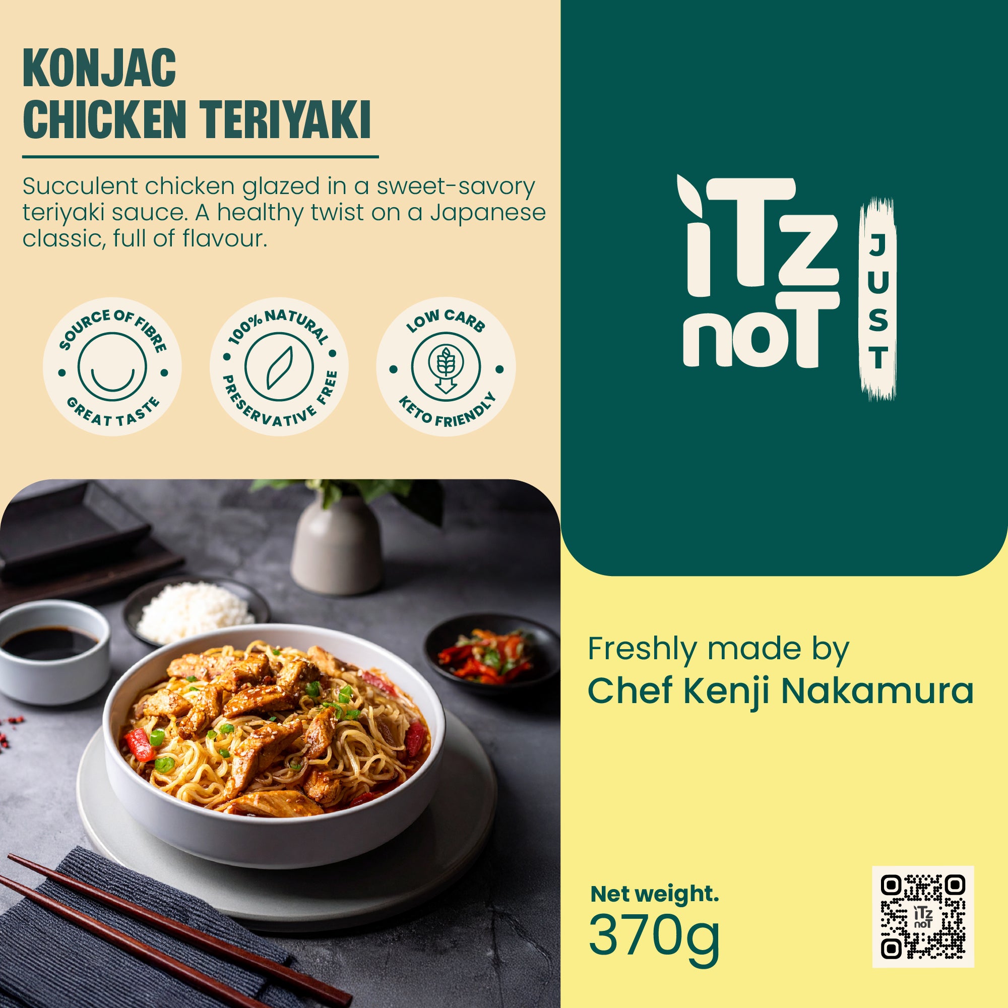 Konjac Chicken Teriyaki