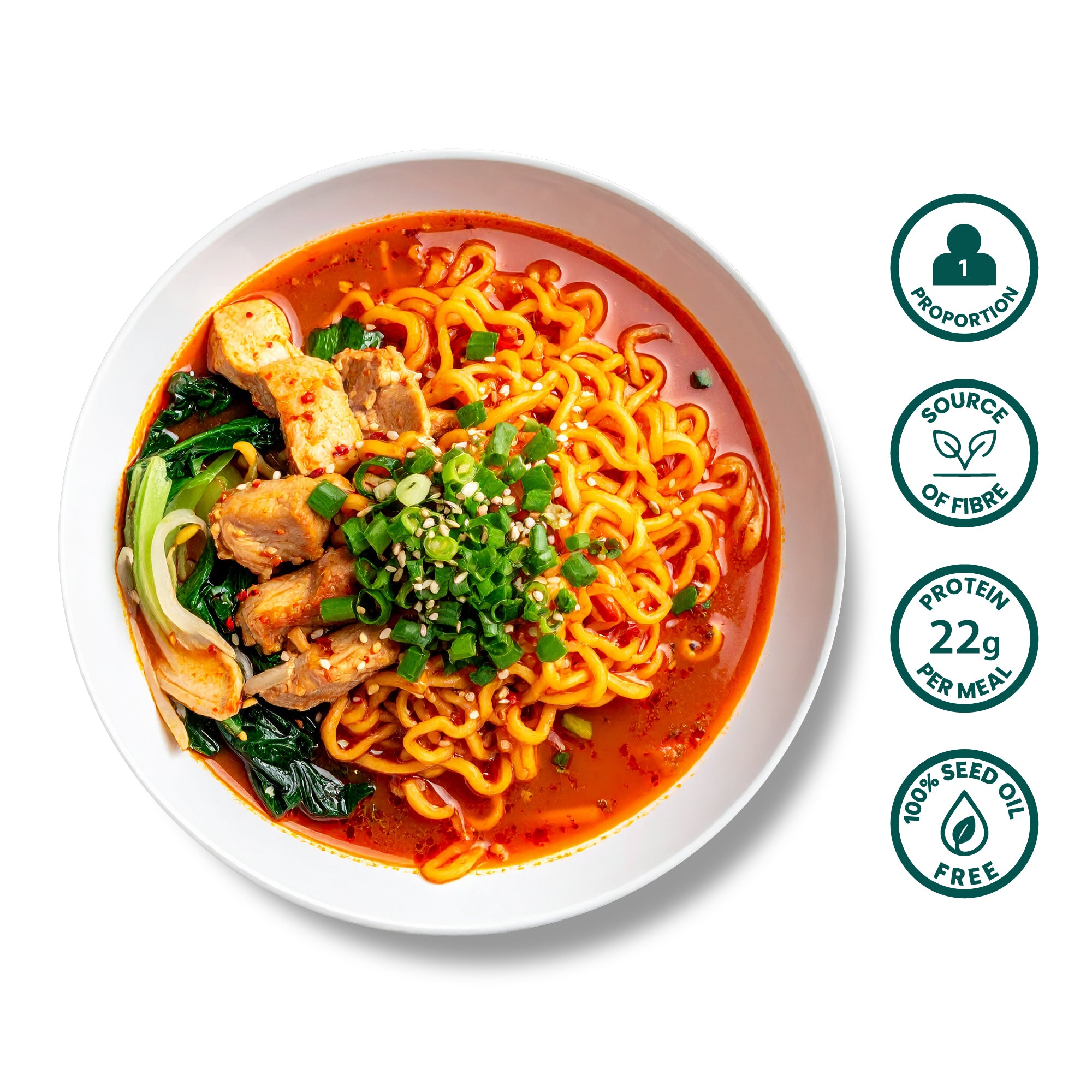 Korean Gojuchang Chicken Noodles