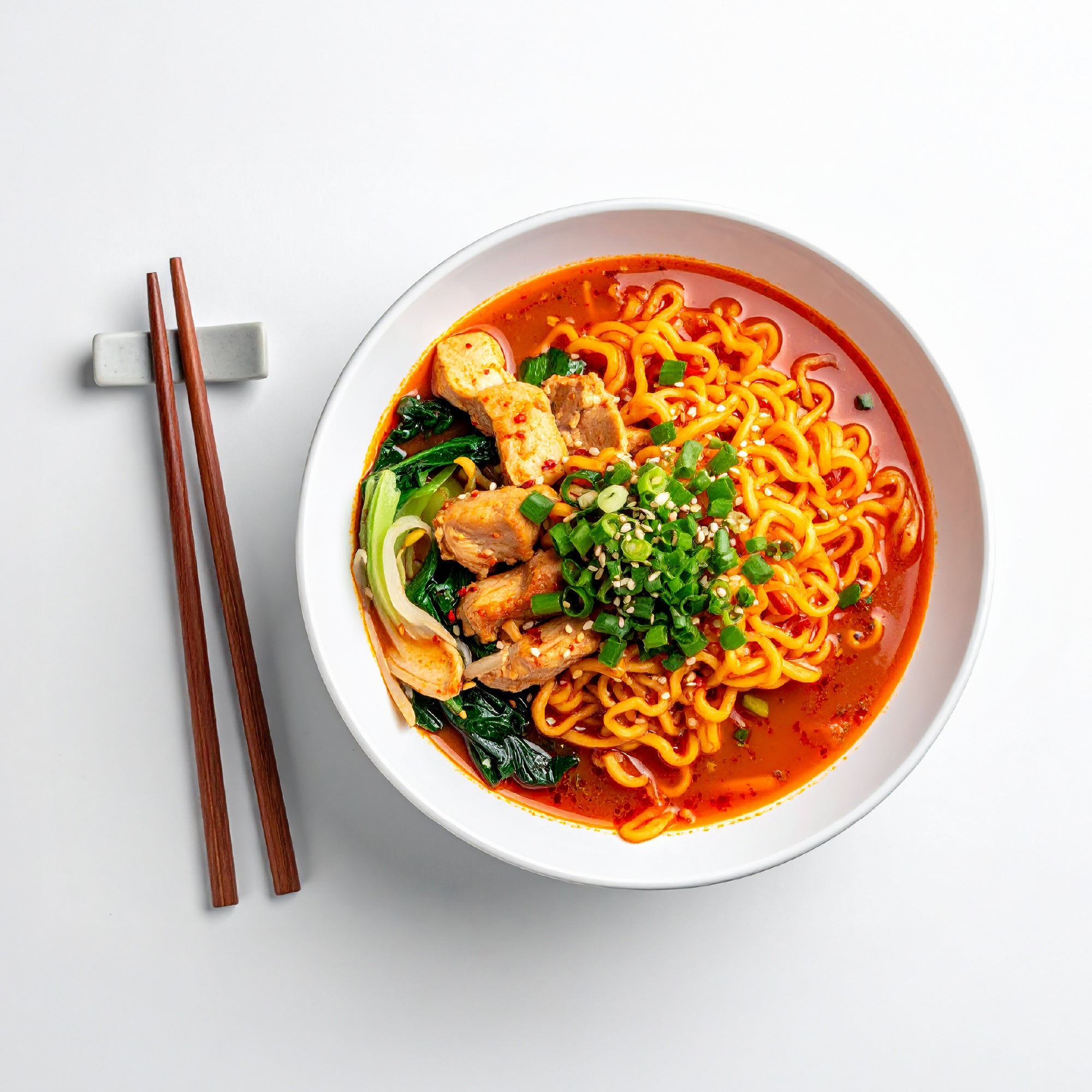 Korean Gojuchang Chicken Noodles