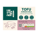 'iTz noT Just' Tofu - It's Korean Chilli Tofu. Firm, Vegan, High Protein Tofu With Korean Chilli Flavour. Healthy, Dairy Free Tofu. 280g