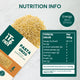 iTz noT Pasta Orzo Organic Plant Fibre Yam, Ready to Eat, 100% Natural, Gluten Free, 200g