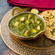 Spinach and Indian Cheese Curry: Saag Paneer