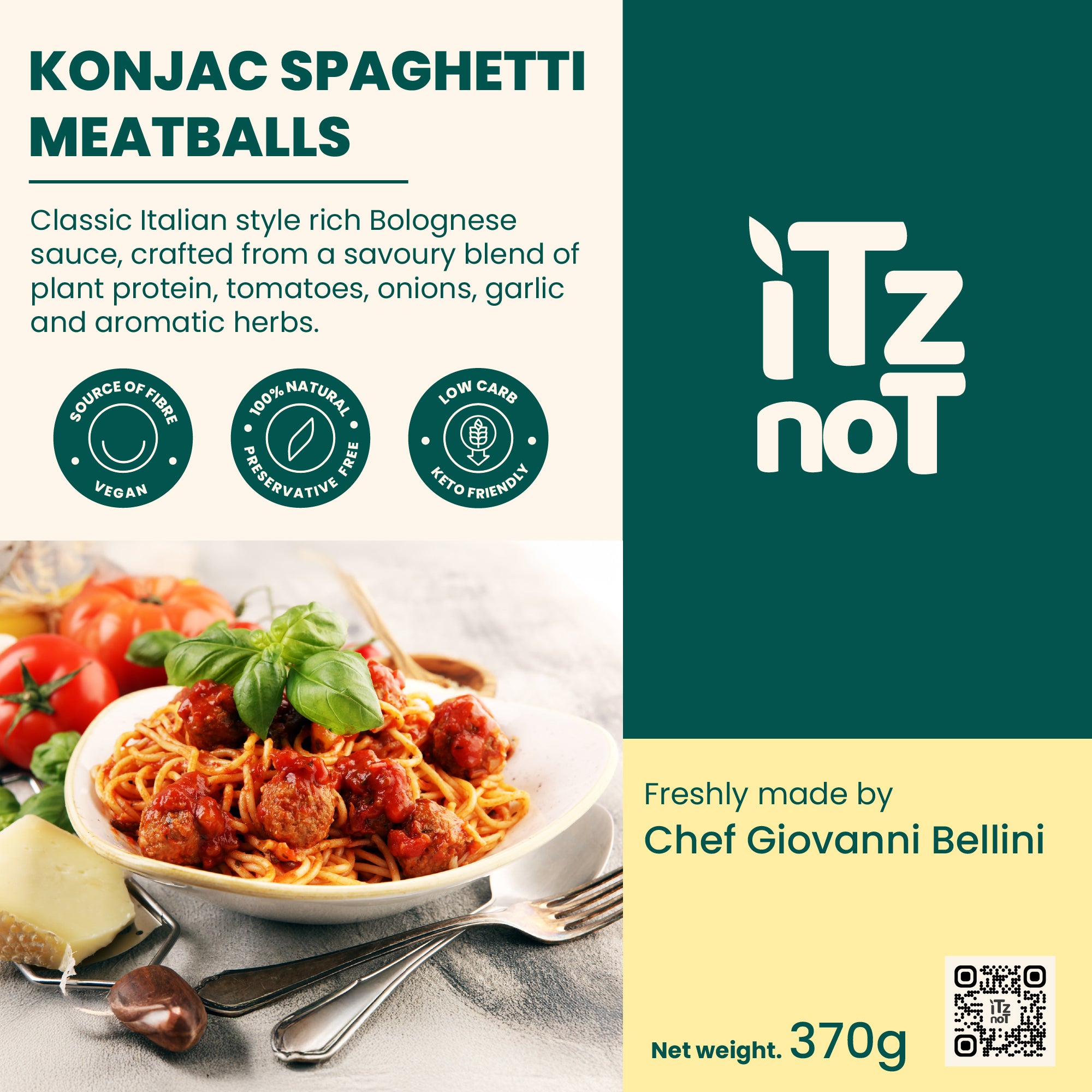 Konjac Spaghetti Meatballs