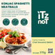 Konjac Spaghetti Meatballs