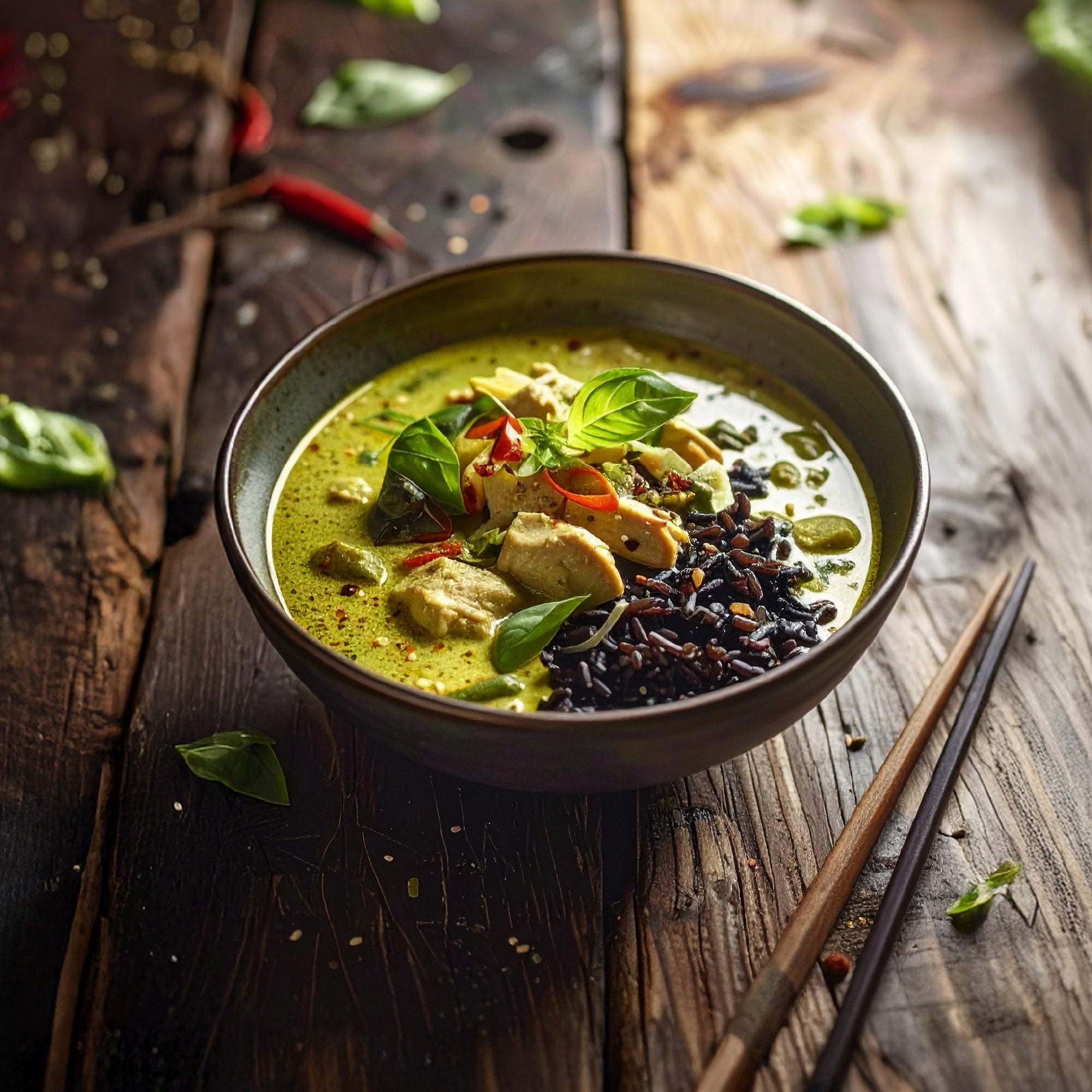 Thai Green Curry & Jasmine Rice
