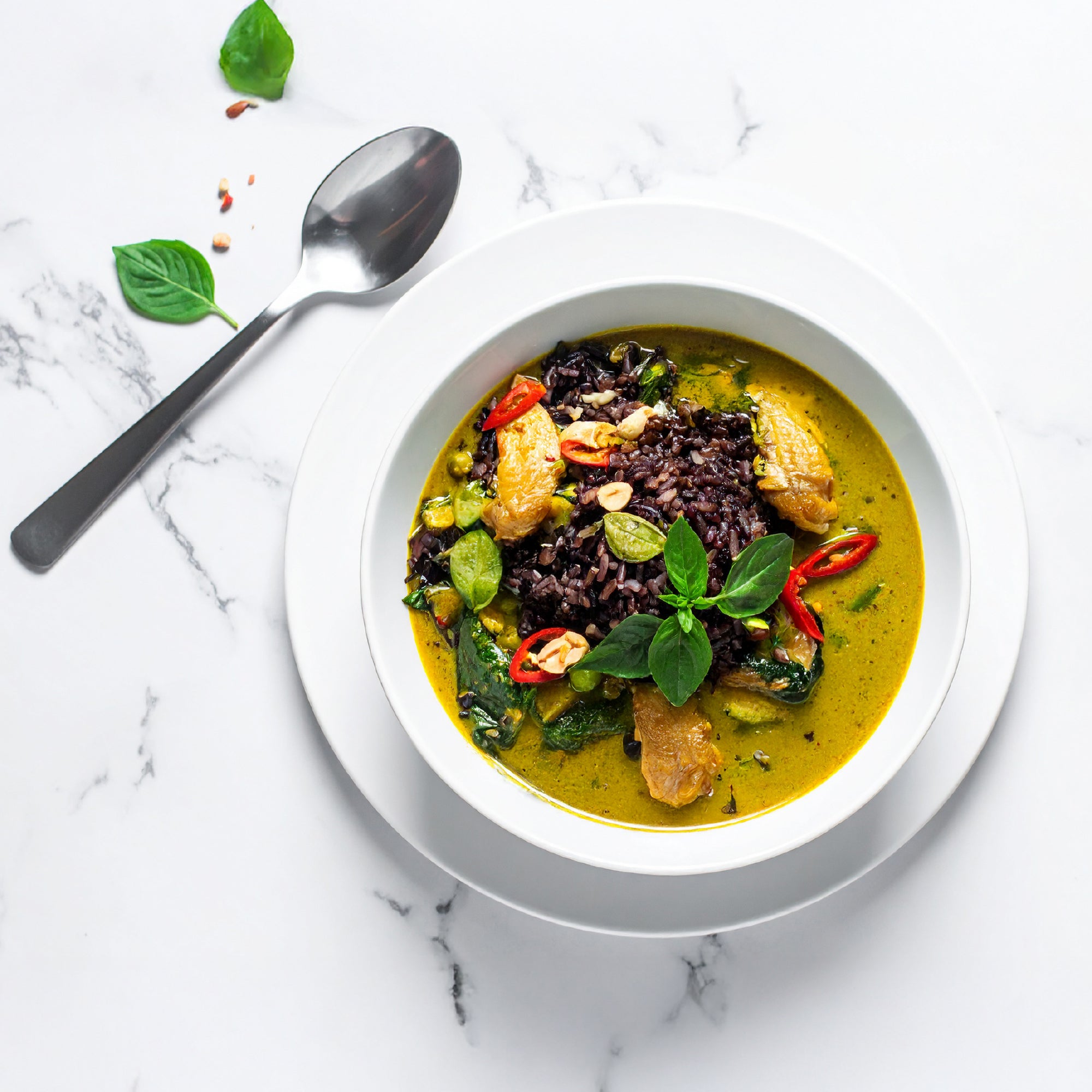 Thai Green Curry & Jasmine Rice
