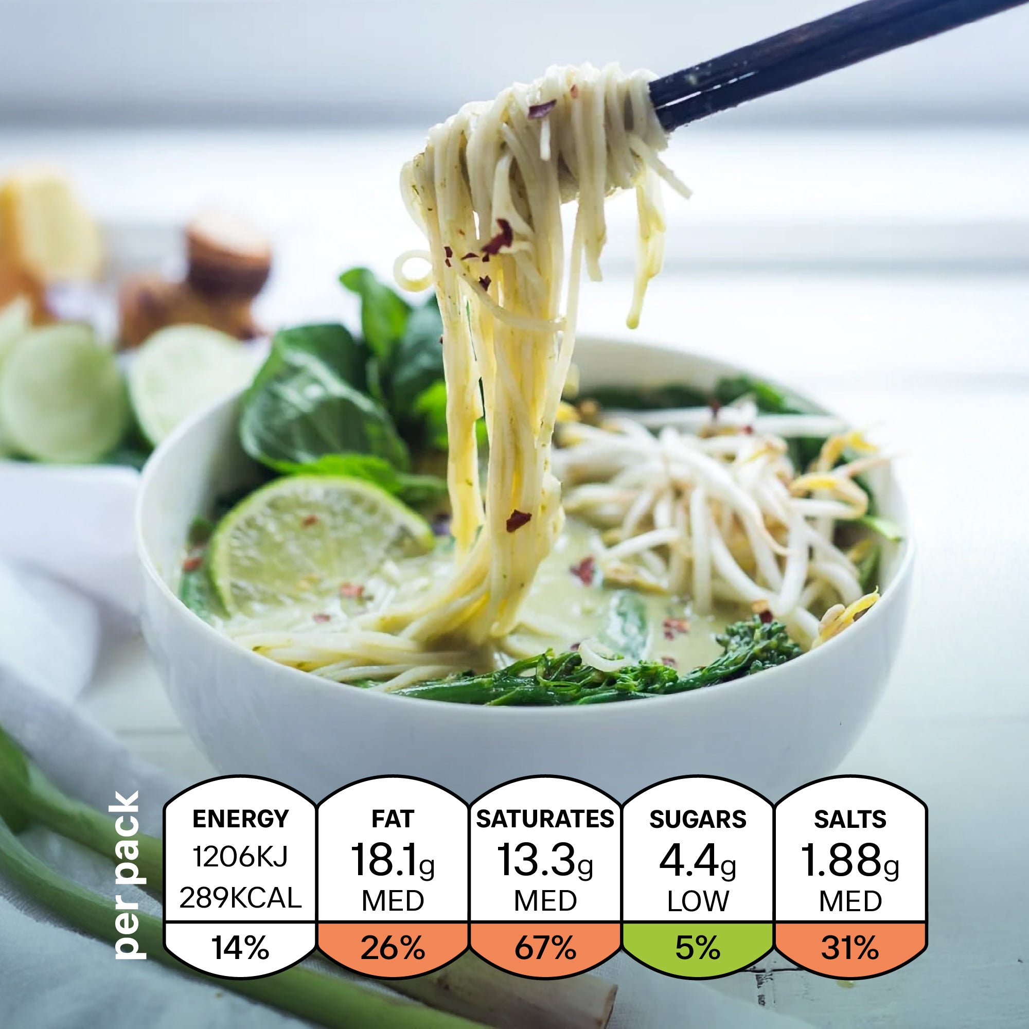 Konjac Thai Green