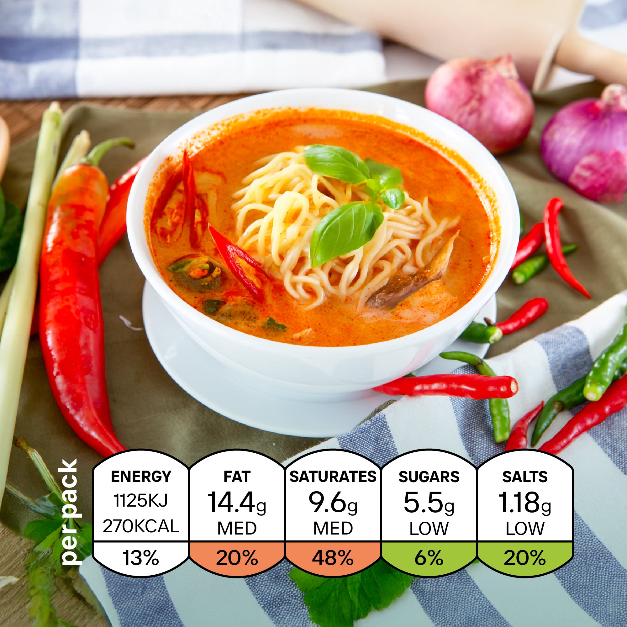Konjac Bangkok Style Noodles
