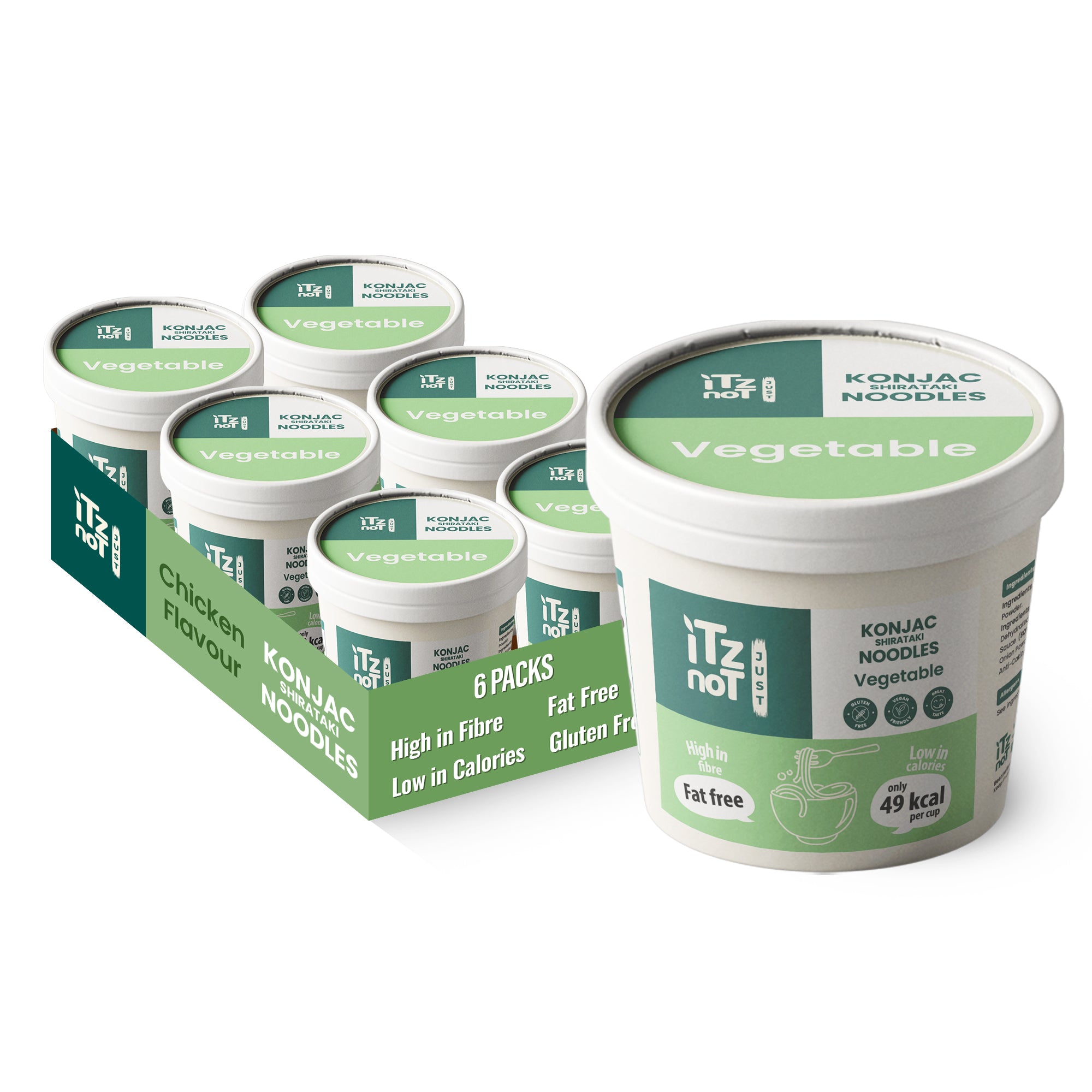 iTz noT Just Pot Noodle Konjac / Shirataki Vegetable