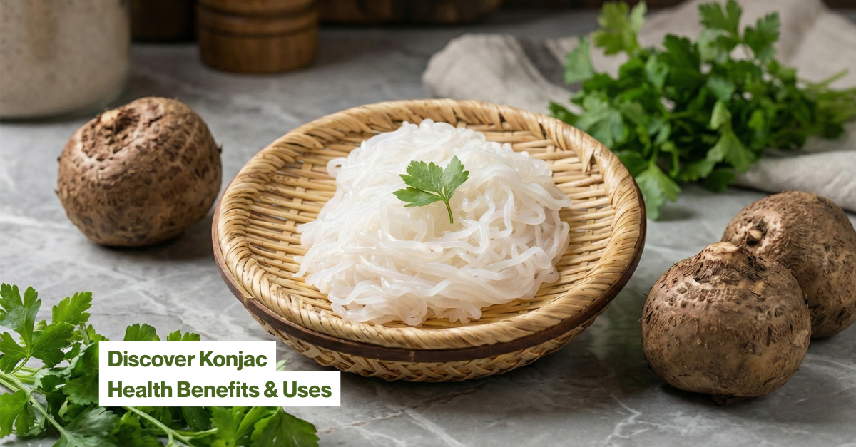 What is Konjac? Benefits, Uses and Why It’s Good for Your Health