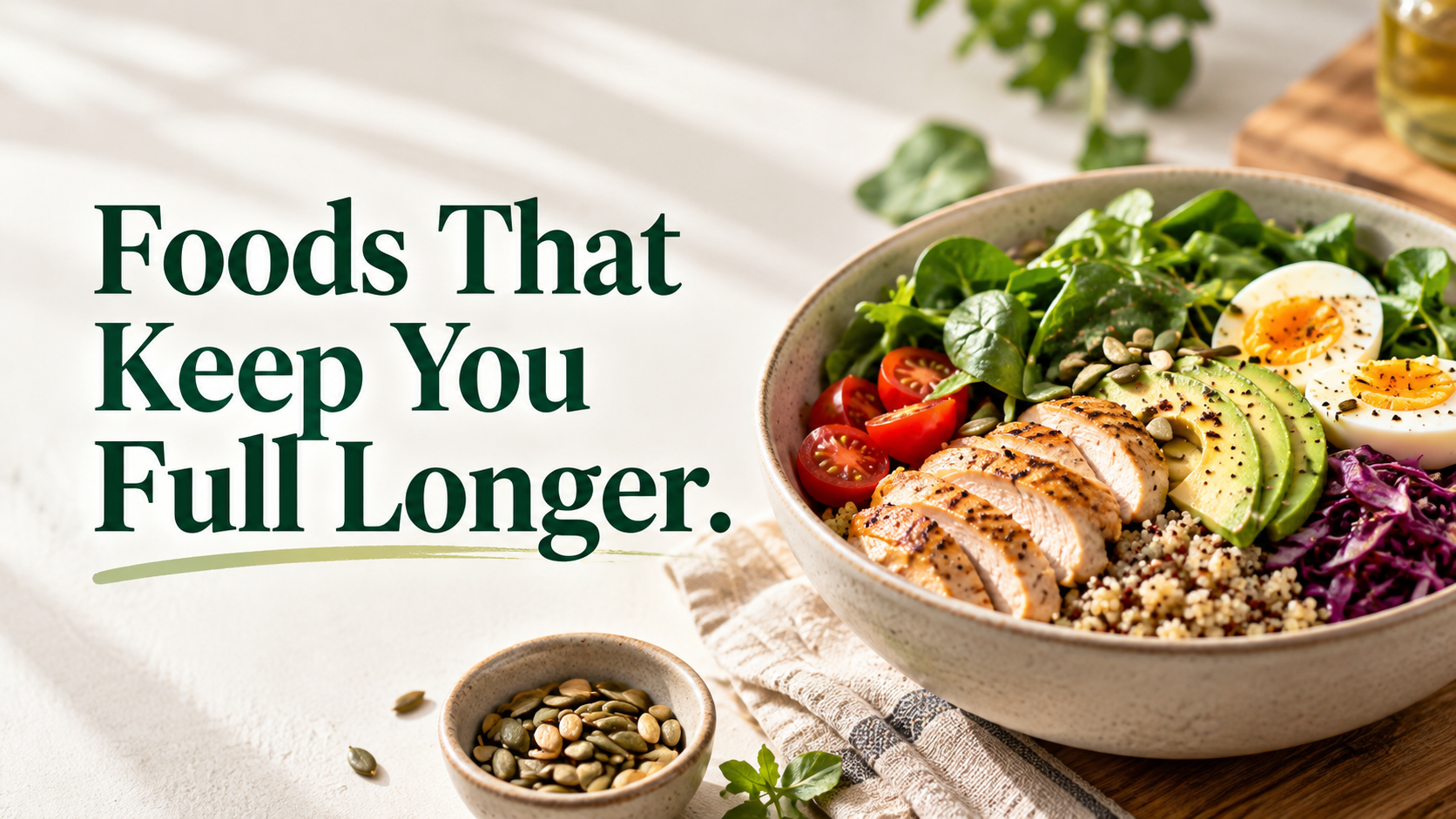 Foods That Keep You Full Longer