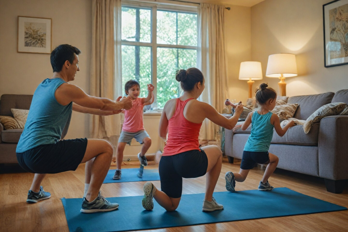 The Benefits of Family Exercise Routines for Immune Health