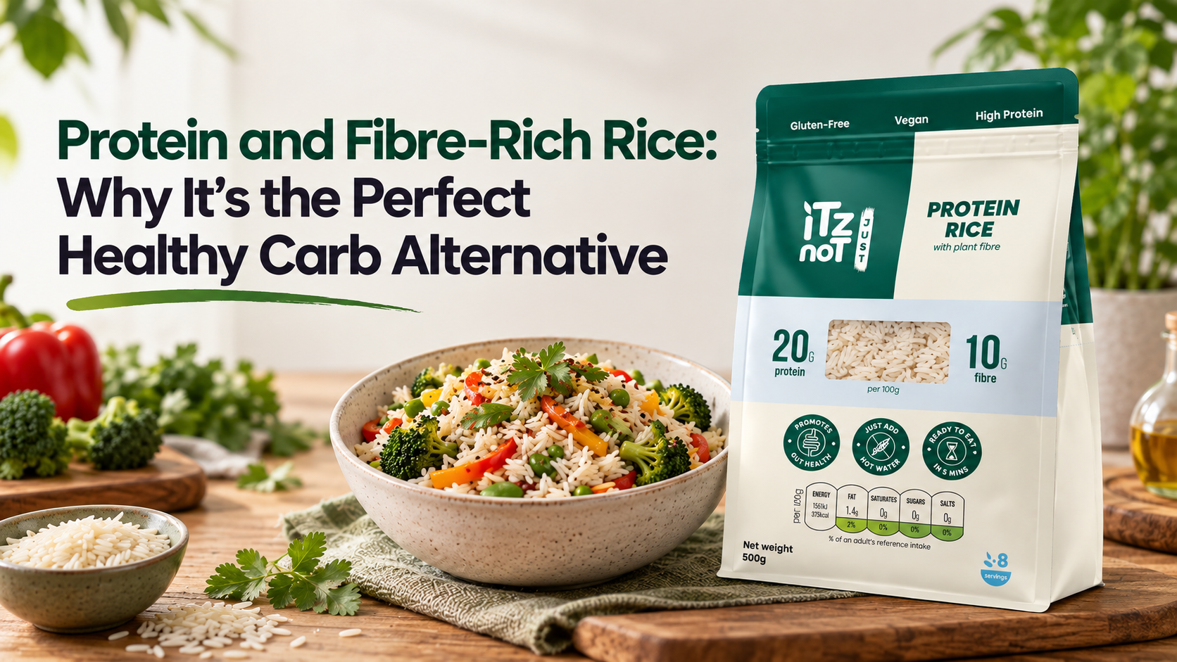 Protein and Fibre Rich Rice: Why It’s the Perfect Healthy Carb Alternative