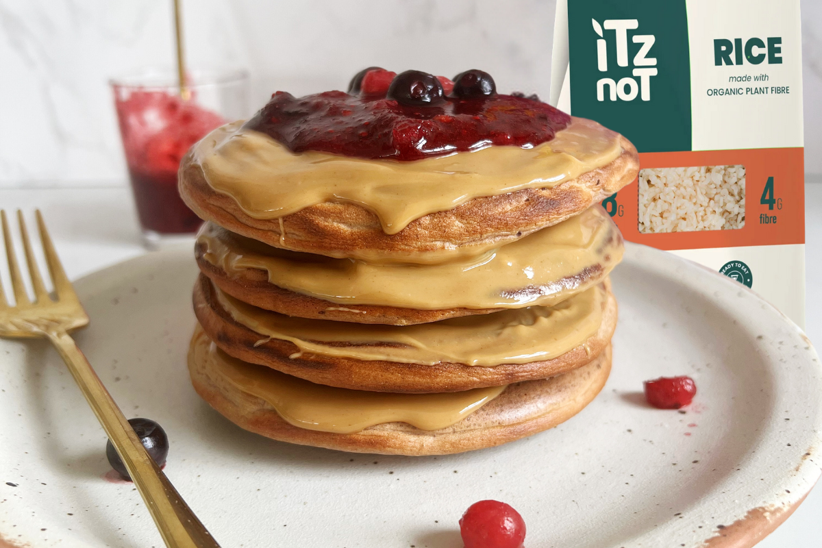 Peanut Butter Jam Pancake Stack: A Delicious and Nutritious Treat