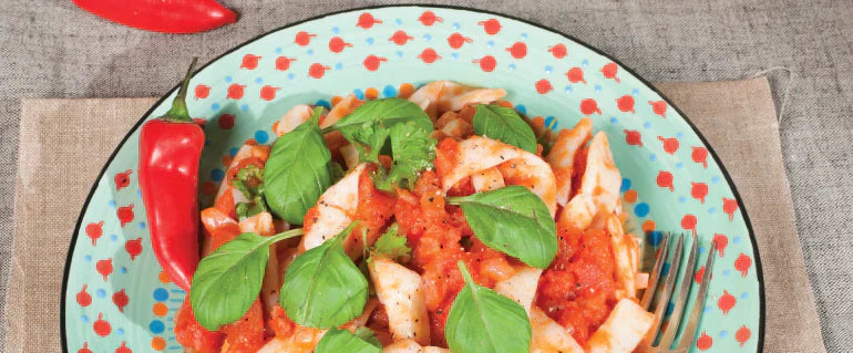 Healthy Gluten Free Penne Arabiata Recipe