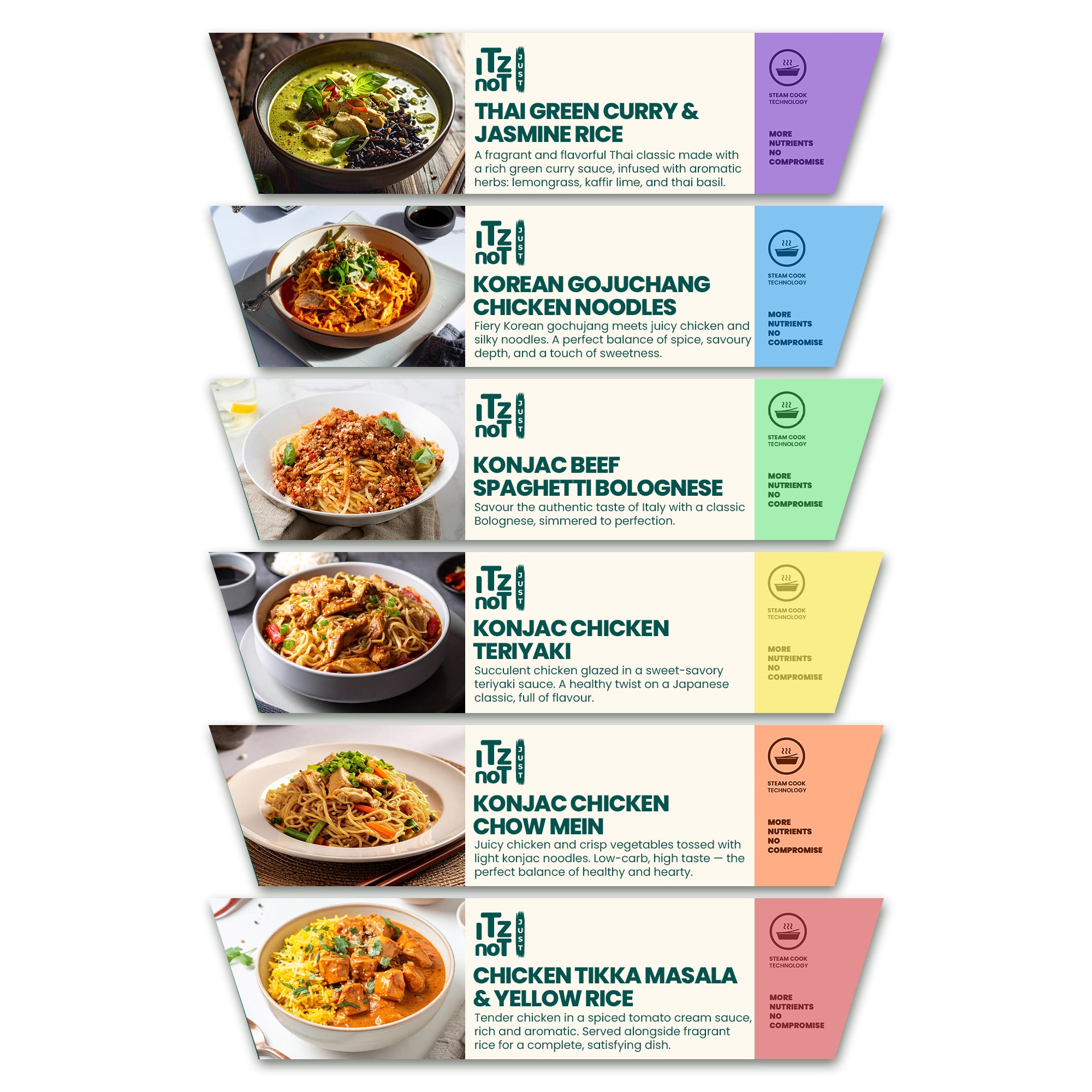 High Protein Meat Meals Combo (Pack of 6)