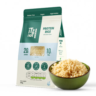 iTz noT Just Protein Rice: Power Up Your Meals with Plant-Based Protein & Fiber.