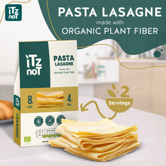 iTz noT Pasta Lasagne Organic Plant Fibre Yam, Ready to Eat, 100% Natural, Gluten Free, 200g