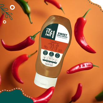 iTz noT SWEET CHILLI SAUCE, The Natural Blend of Sweet and Spicy, Vegan Sweet Chilli Sauce for Stir-fry, Dipping, and more, Pack of 300ML