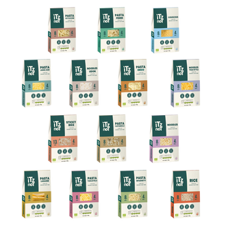 iTz noT All in One Konjac Combo, Pasta, Noodles, Rice, Ready to Eat, 100% Natural, Gluten Free