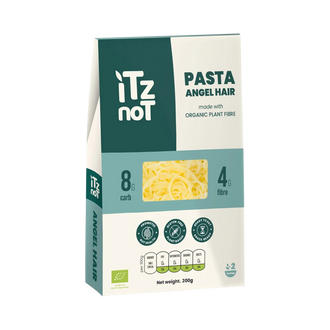 iTz noT Pasta Angel Hair Organic Plant Fibre Yam, Ready to Eat, 100% Natural, Gluten Free, 200g
