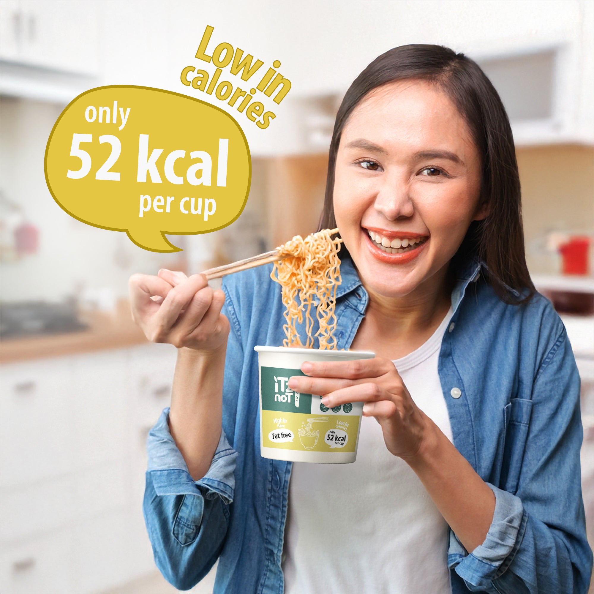 iTz noT Just Pot Noodle Konjac / Shirataki Beef Flavour