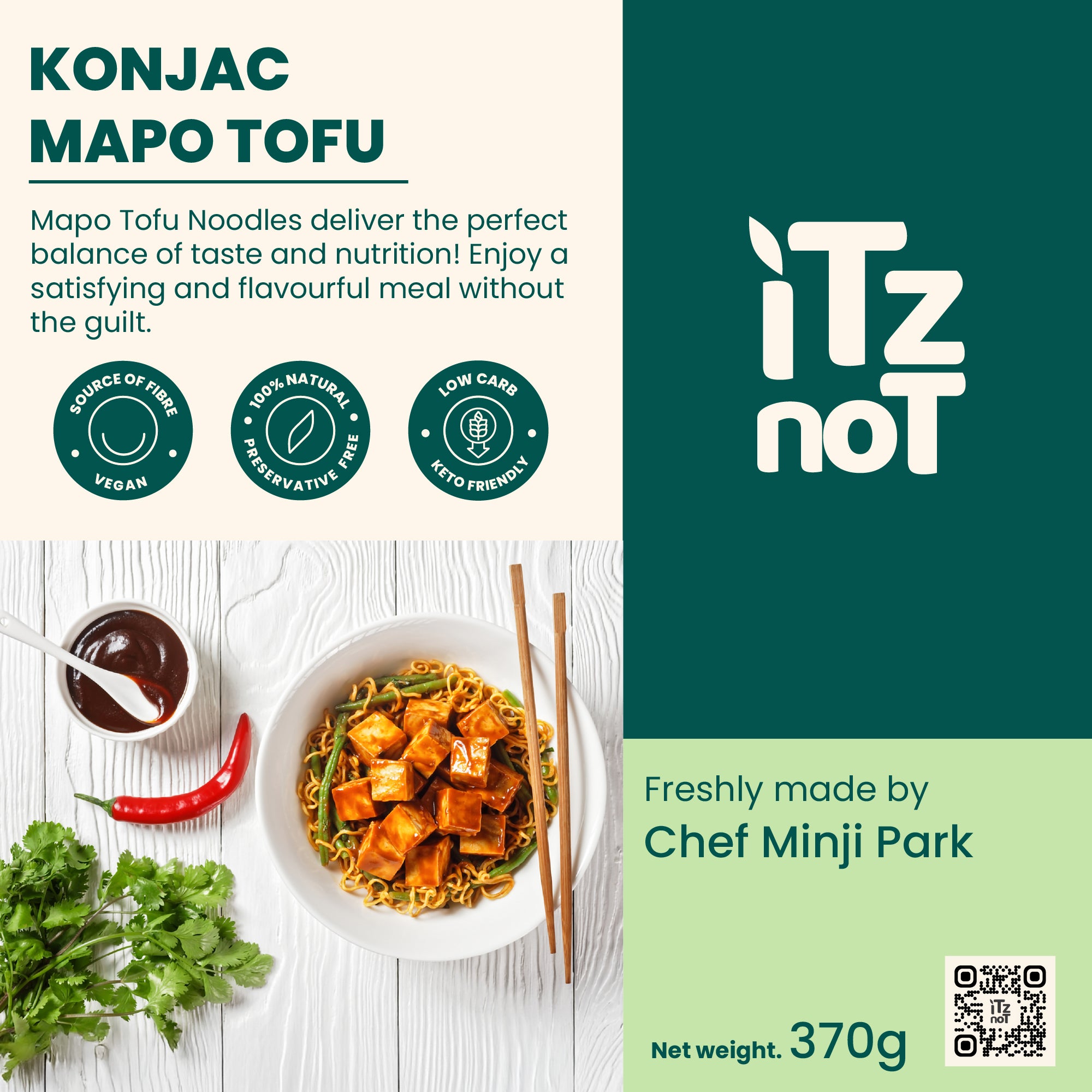 Mapo Zaky Konjac Mapo Tofu: Protein Rich Bold Flavour Meal | ItzNot