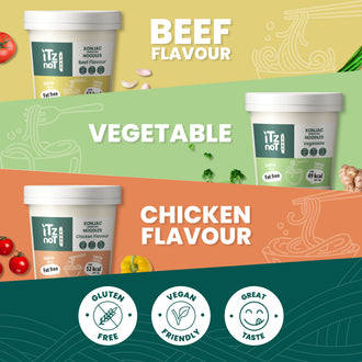 iTz noT Just Pot Noodle Combo (Pack of 6 - 2 Flavours Each)
