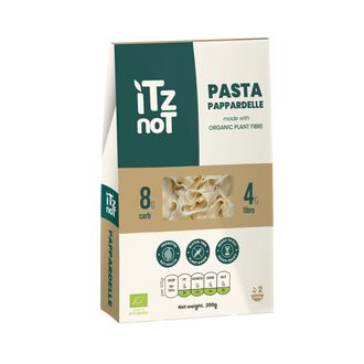 iTz noT Pasta Pappardelle Organic Plant Fibre Yam, Ready to Eat, 100% Natural, Gluten Free, 200g