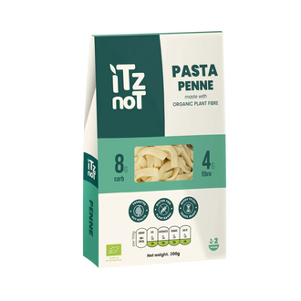iTz noT Pasta Penne Organic Plant Fibre Yam, Ready to Eat, 100% Natural, Gluten Free, 200g