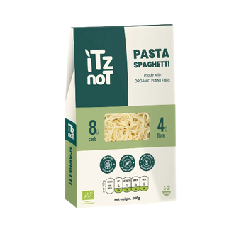 iTz noT Pasta Spaghetti Organic Plant Fibre Yam, Ready to Eat, 100% Natural, Gluten Free, 200g