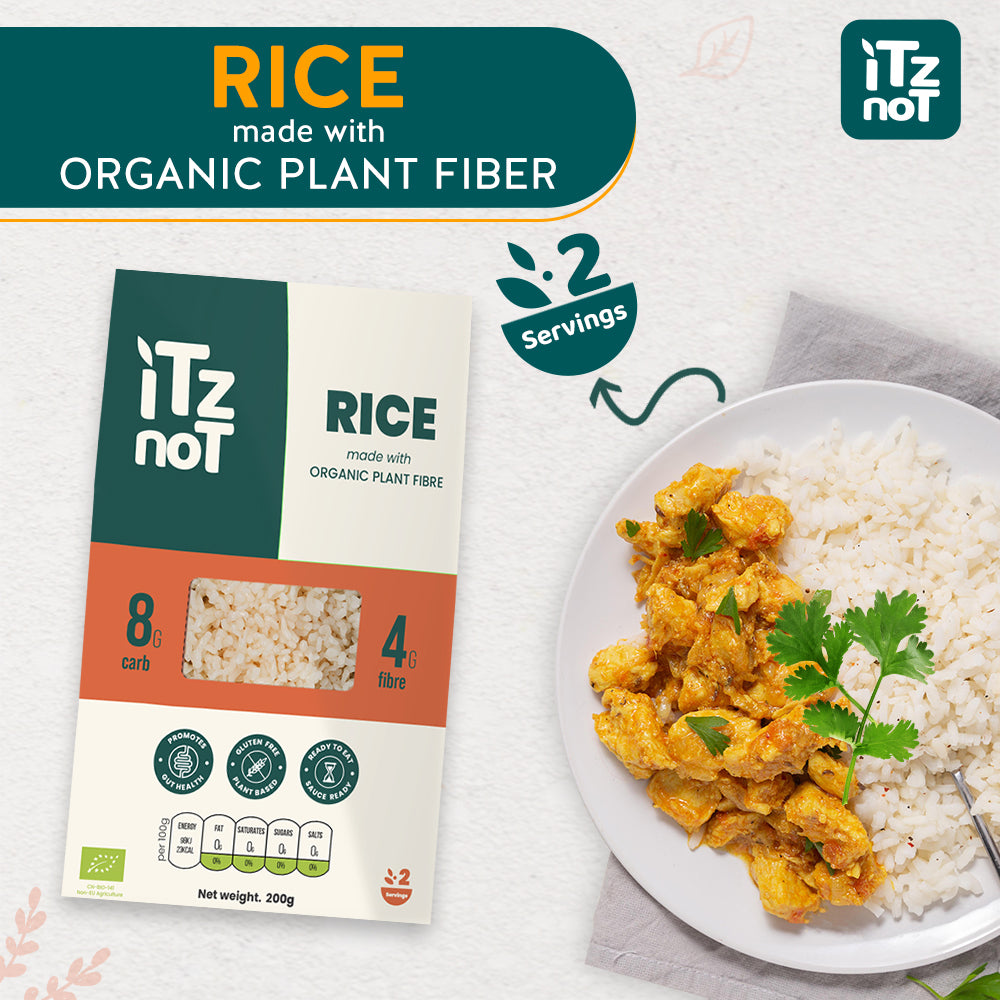Buy iTz noT Rice: Gluten-Free, Healthy, Low Carb Konjac Rice – ItzNot