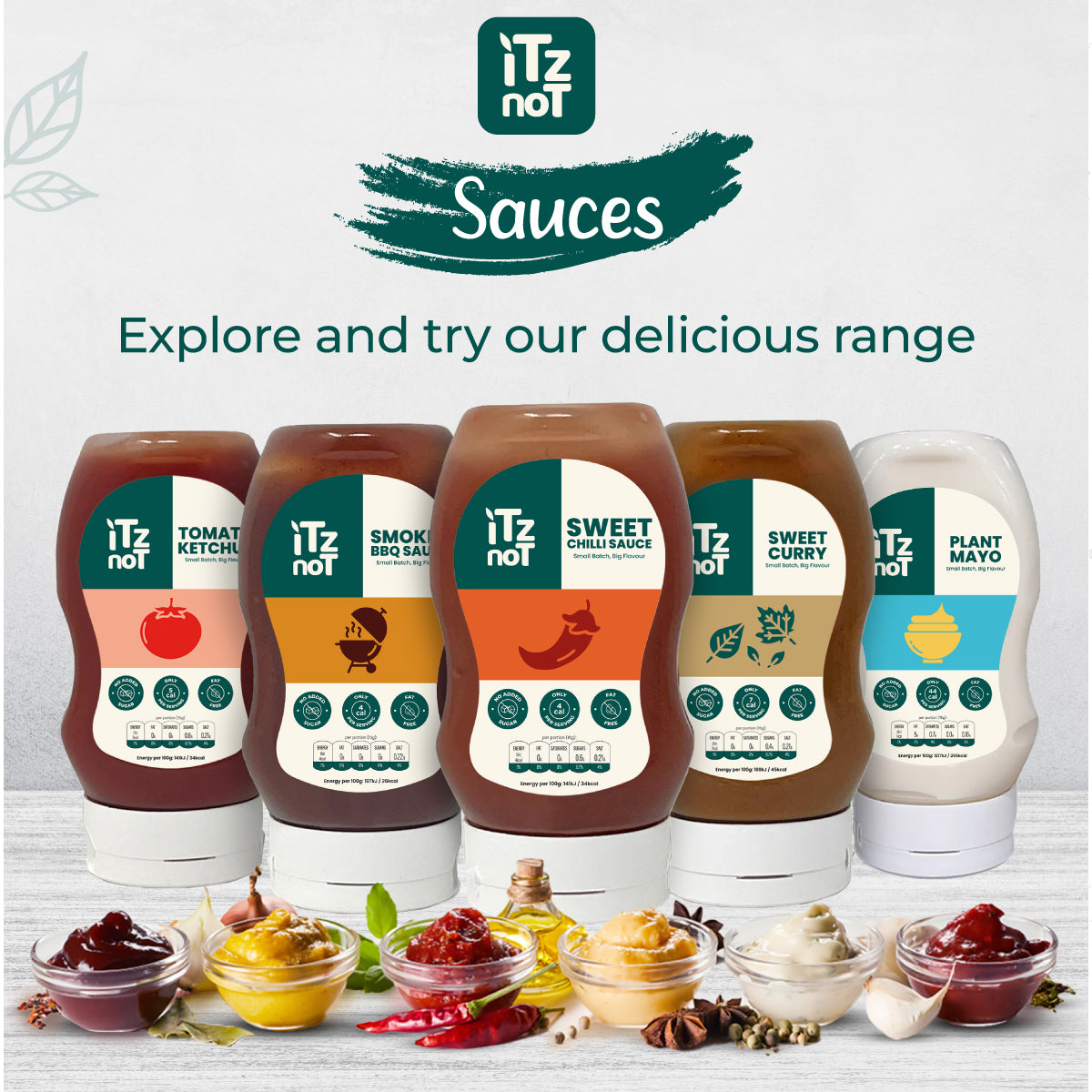 iTz noT SWEET CHILLI SAUCE, The Natural Blend of Sweet and Spicy, Vegan Sweet Chilli Sauce for Stir-fry, Dipping, and more, Pack of 300ML